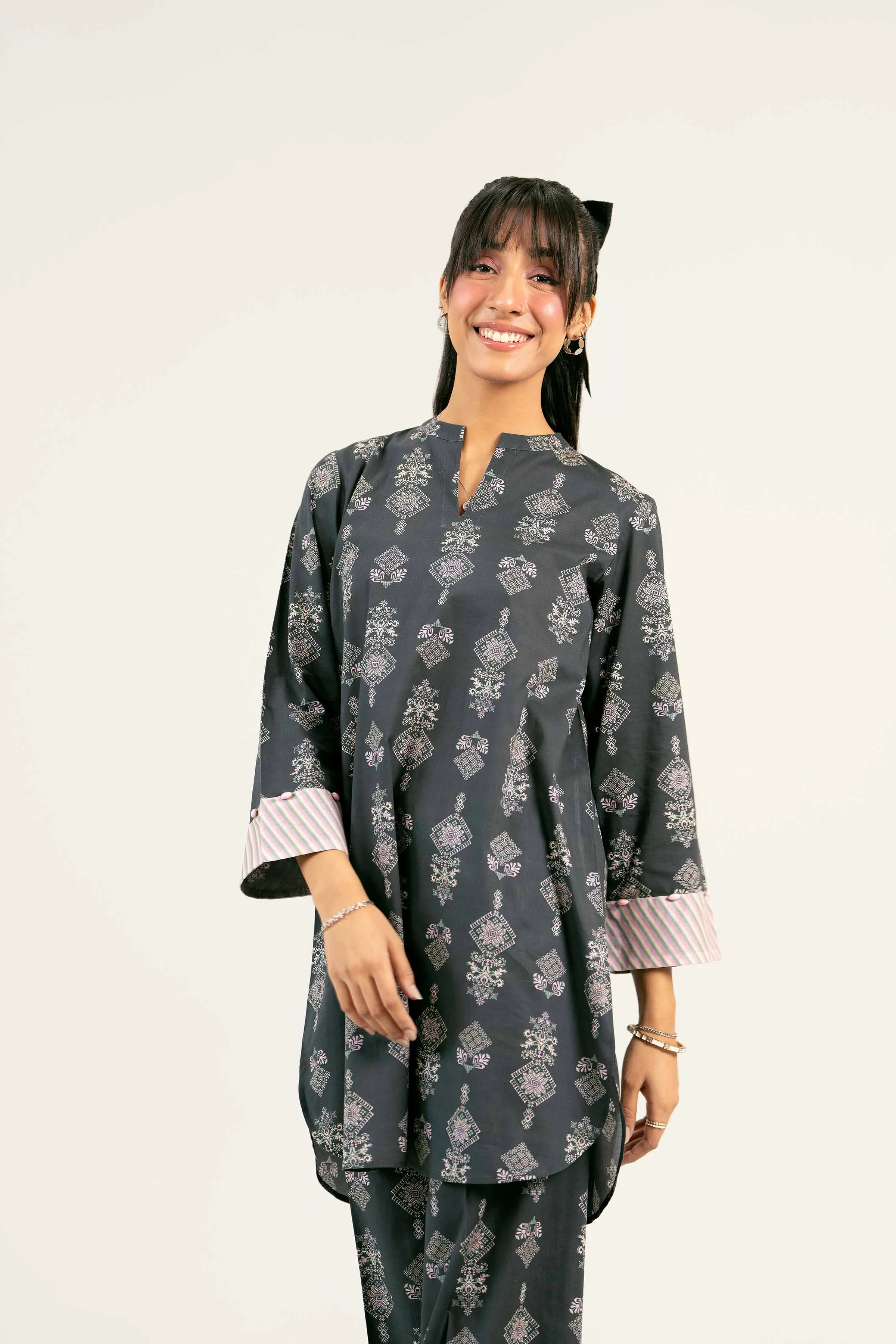 2 Piece - Printed Suit - PS25-14
