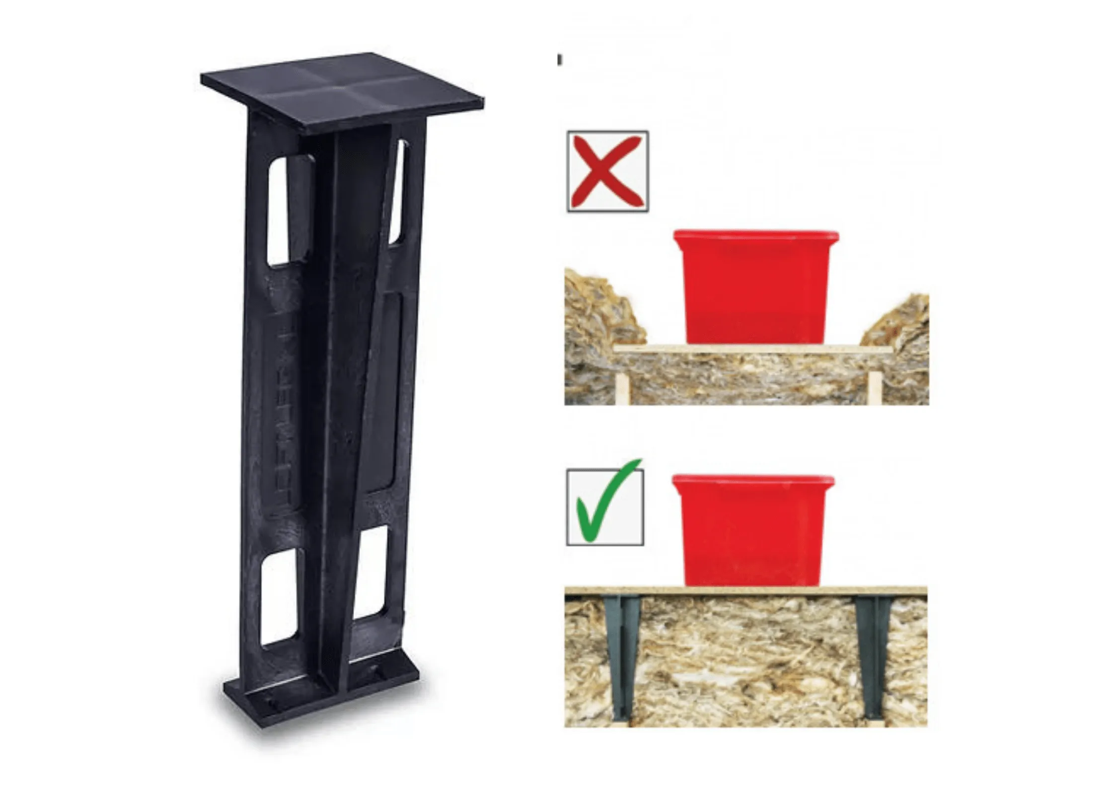 300mm Raised Floor Loft Leg XL | (Pack 12)