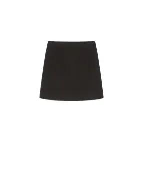 Ali short wool skirt