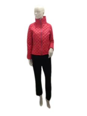 Andrew Marc 70's Puffer Jacket Coral Size S SKU 000250-1