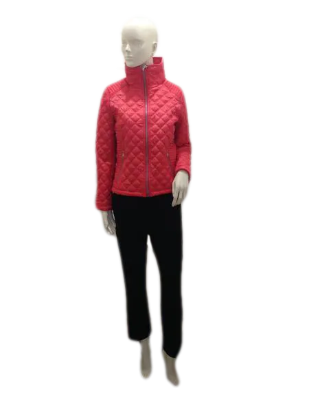 Andrew Marc 70's Puffer Jacket Coral Size S SKU 000250-1