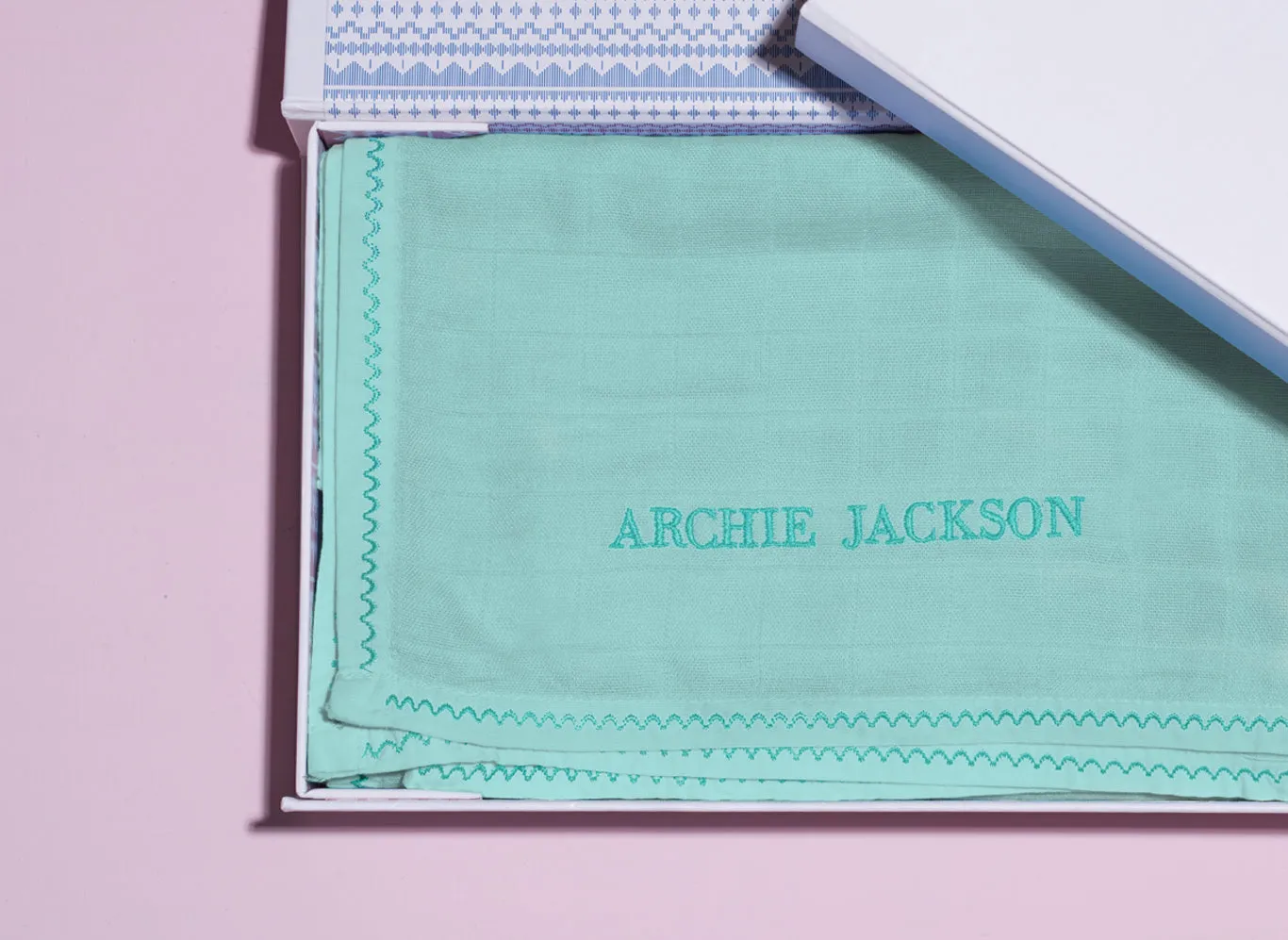 Baby Blanket - Aqua