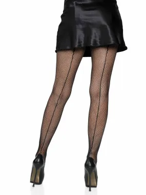 Backseam Fishnets Black