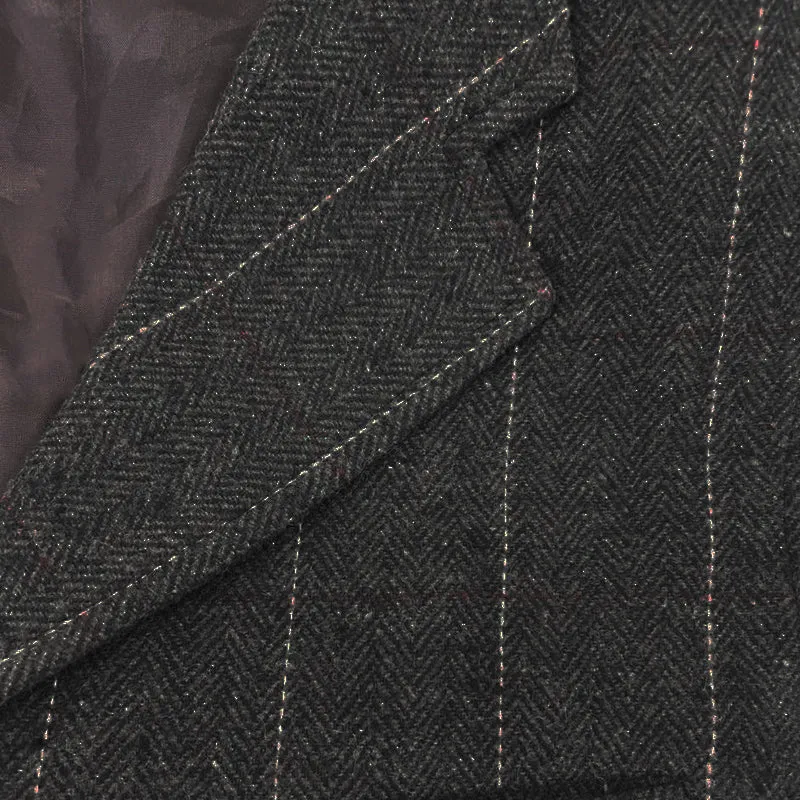 BACKWOODS | Men's Vintage Check Lapel Groomsmen Suit Vest