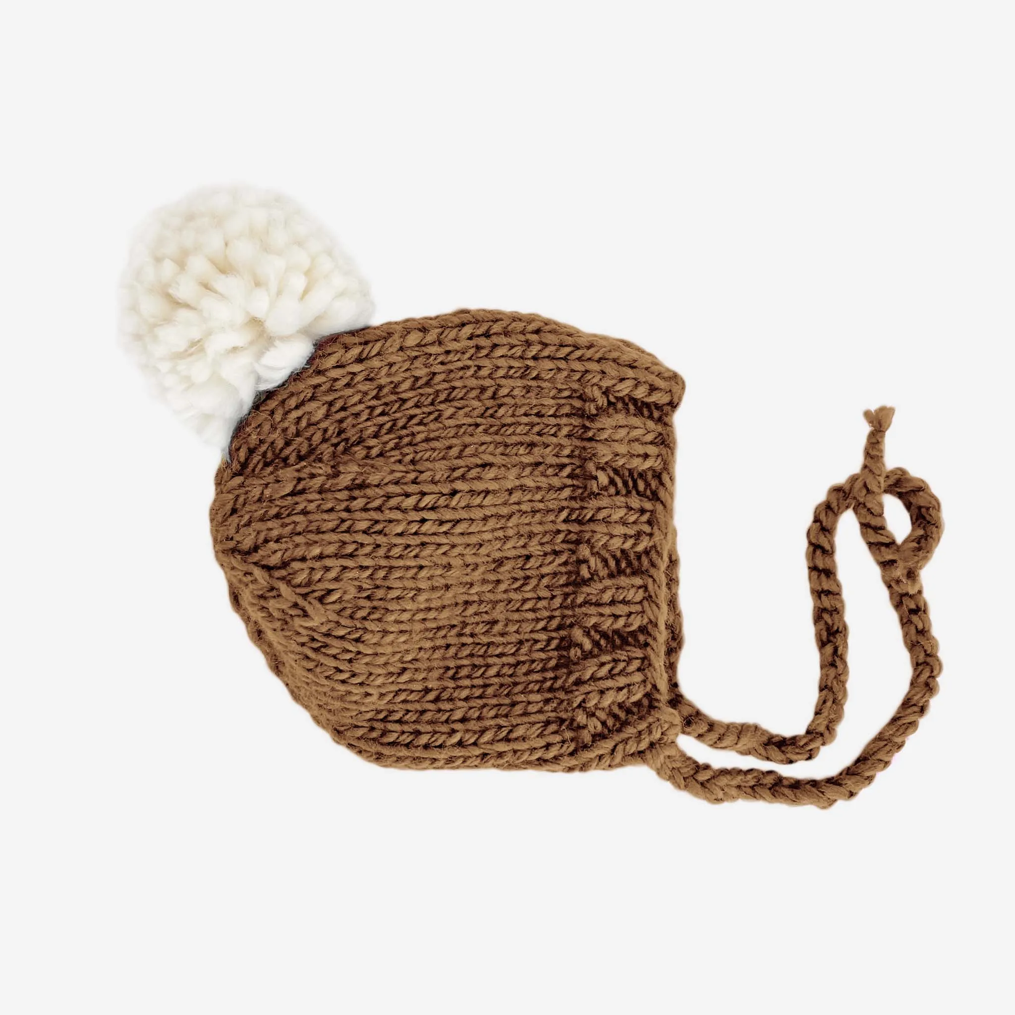 Blueberry Walnut Ari Knit Bonnet
