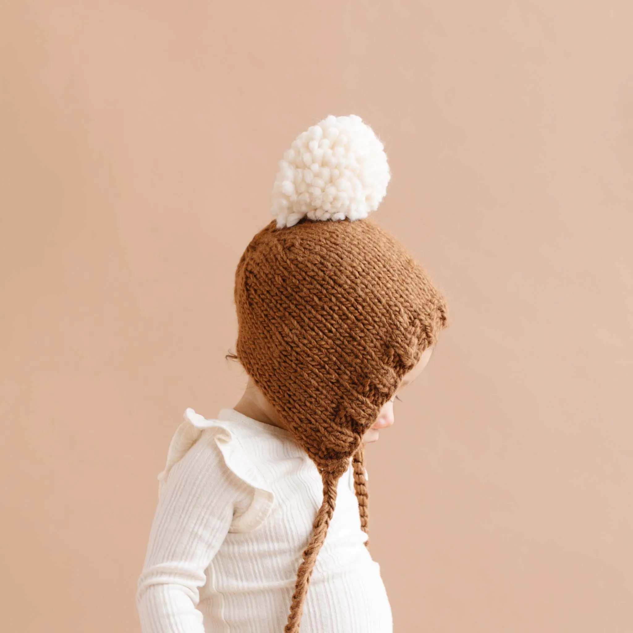 Blueberry Walnut Ari Knit Bonnet