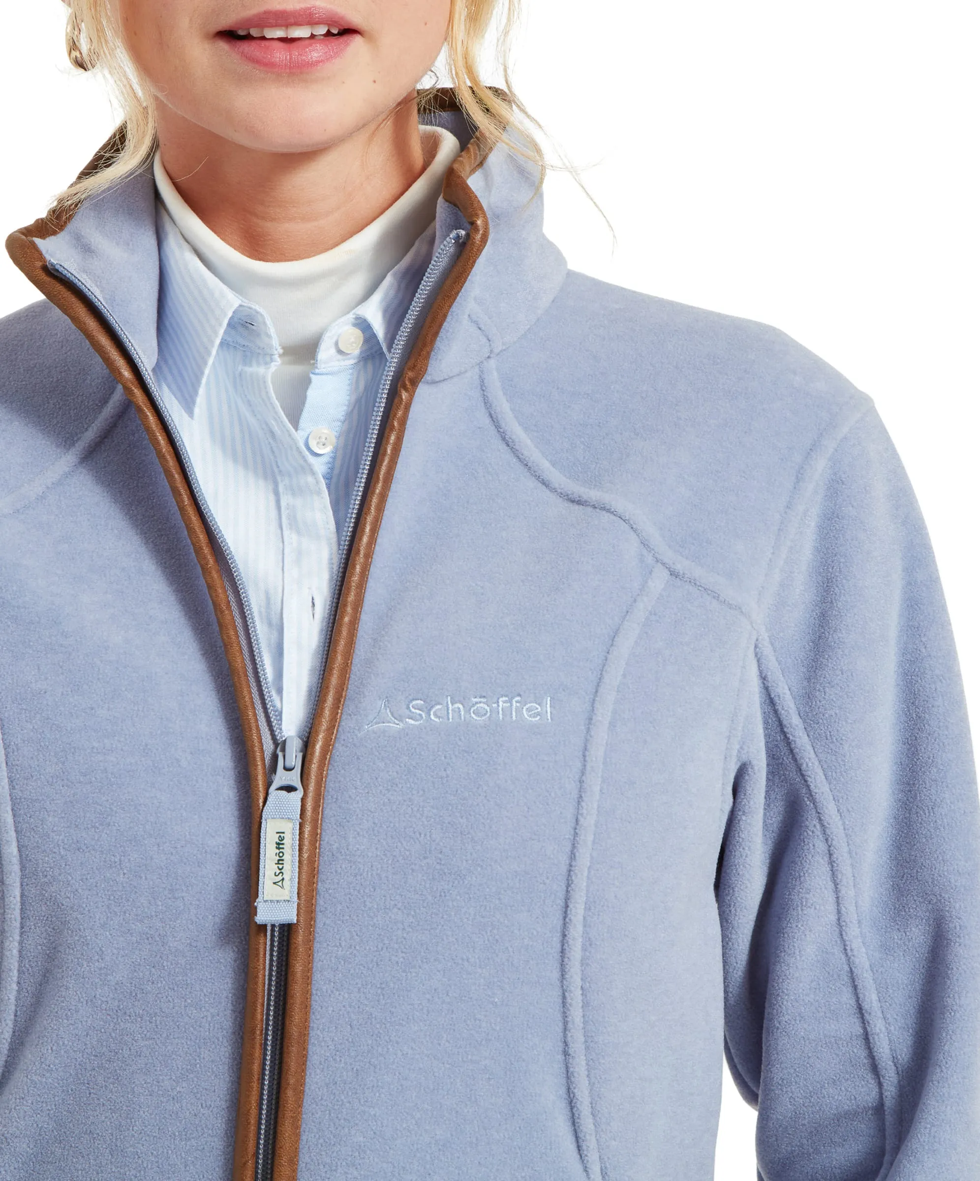 Burley Fleece Jacket - Powder Blue
