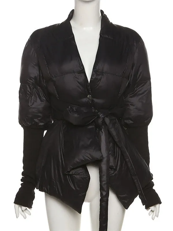 Clinched Puffer Jacket