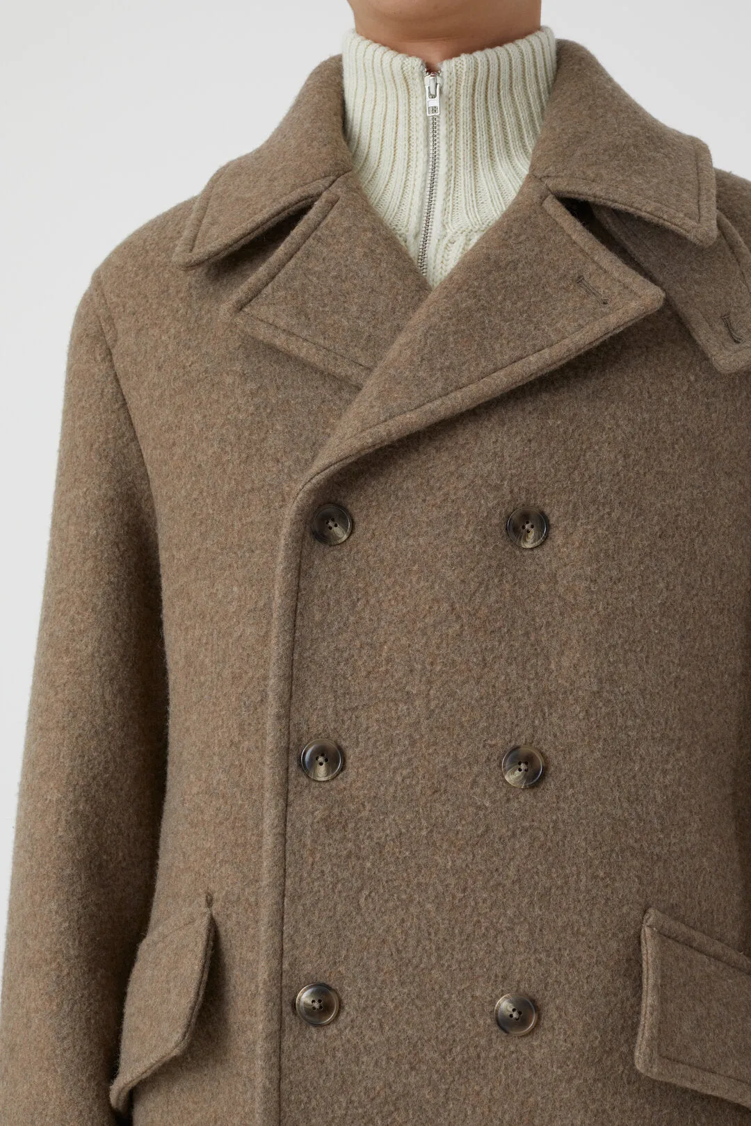 CLOSED MENS DOUBLE FACE COAT - OLD PINE