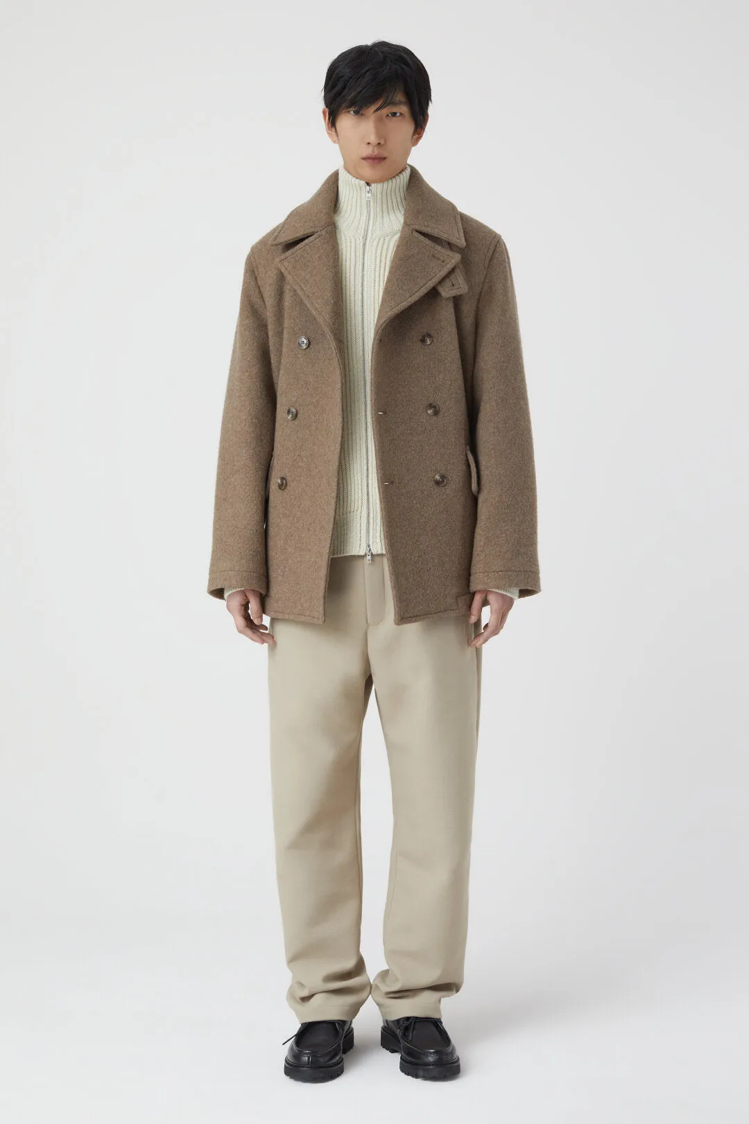 CLOSED MENS DOUBLE FACE COAT - OLD PINE