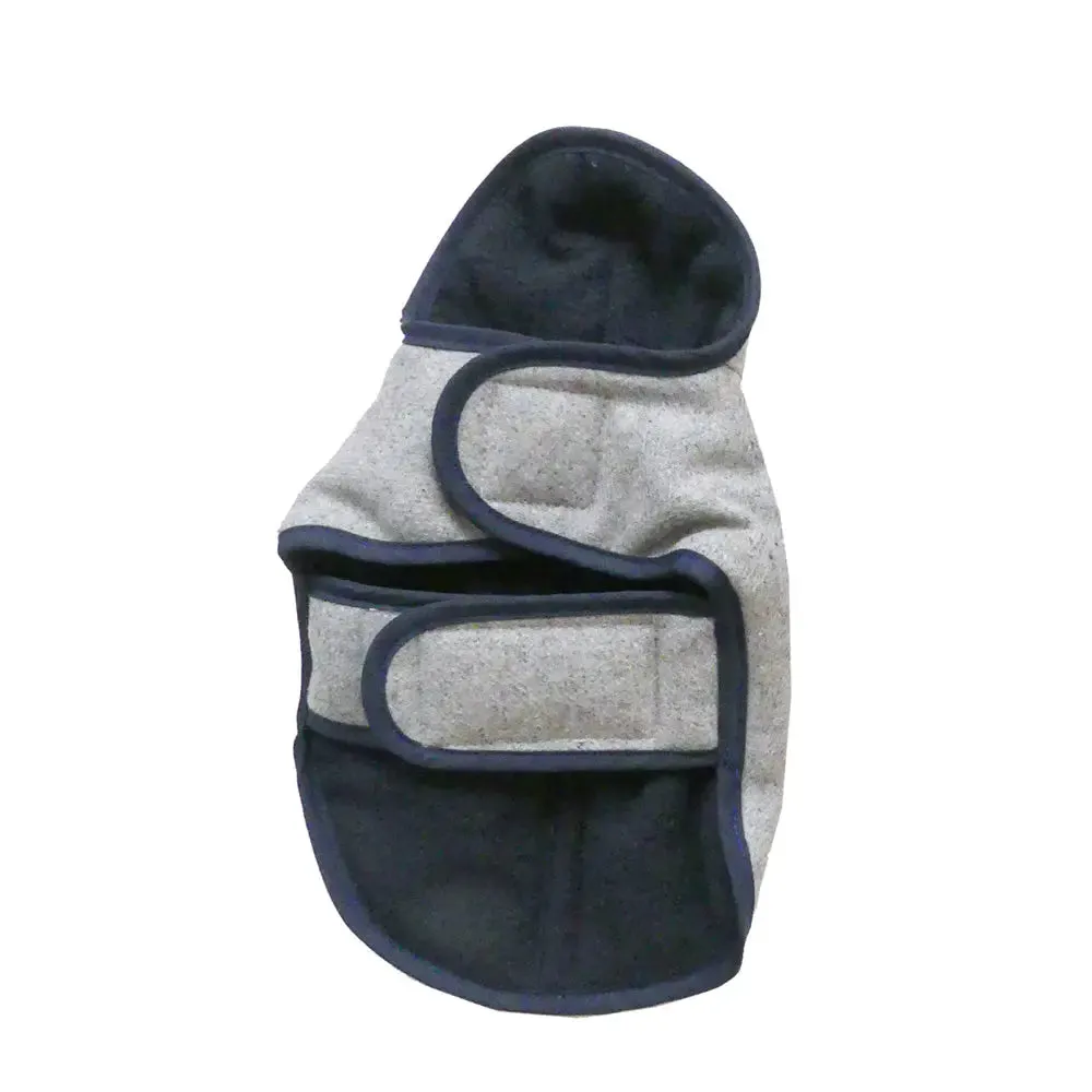 Gray Flannel Teacup Warm Tiny Dog Winter Coat | 3 LBS to 8 LBS