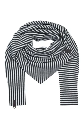 Henriette Steffensen - Fleece Triangle Scarf - Stripes