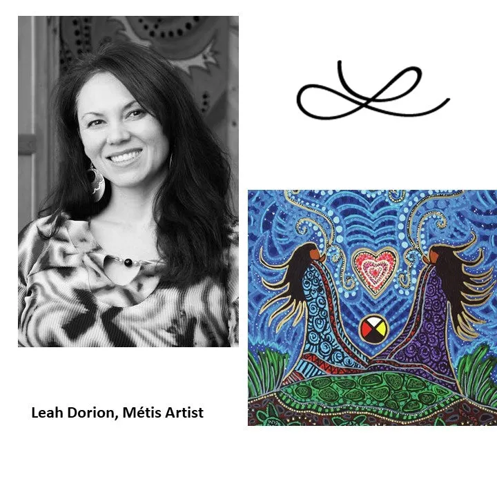 Indigenous Artist Collection: Eco Shawl: Breath of Life by Leah Dorion