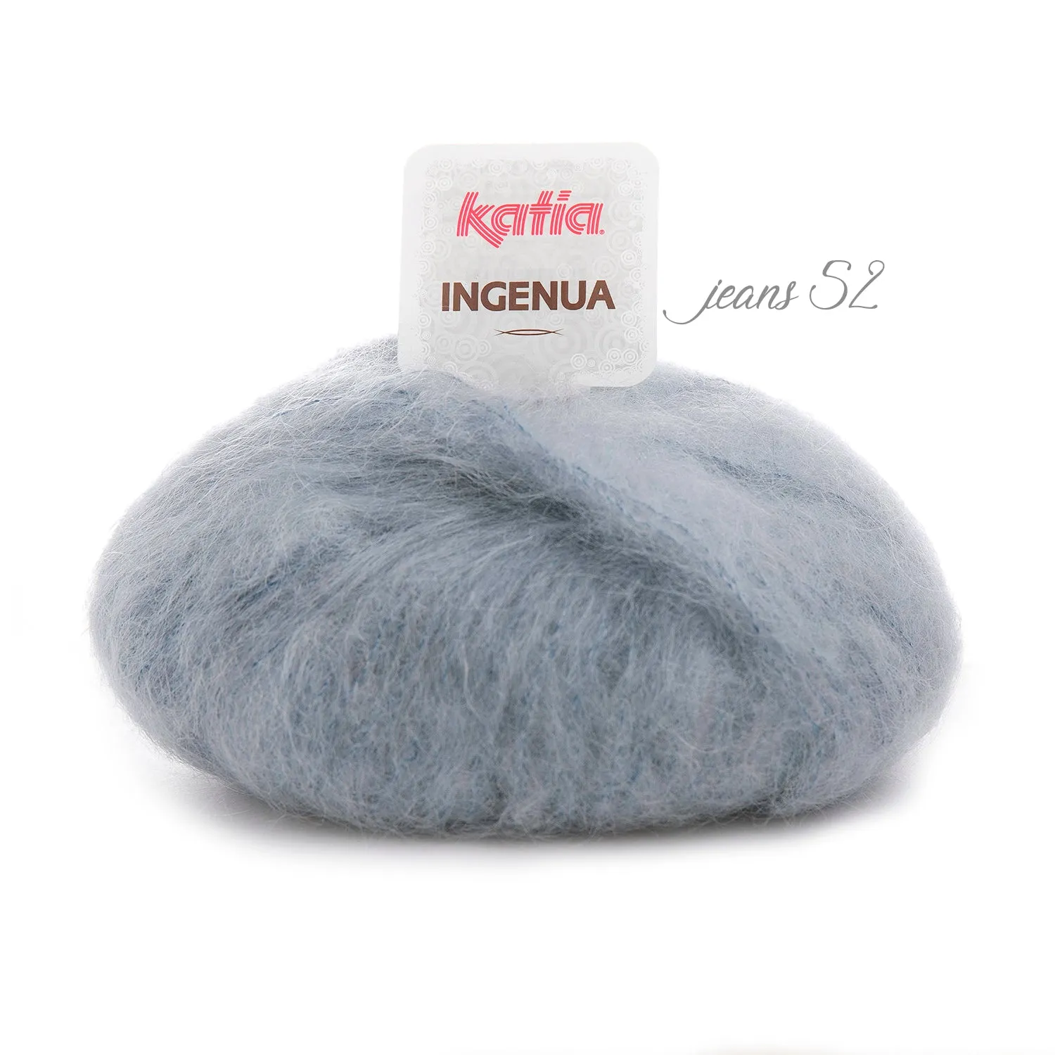 Knit Kit Strick - Weste aus weicher Mohair Wolle gestrickt für den Sommer