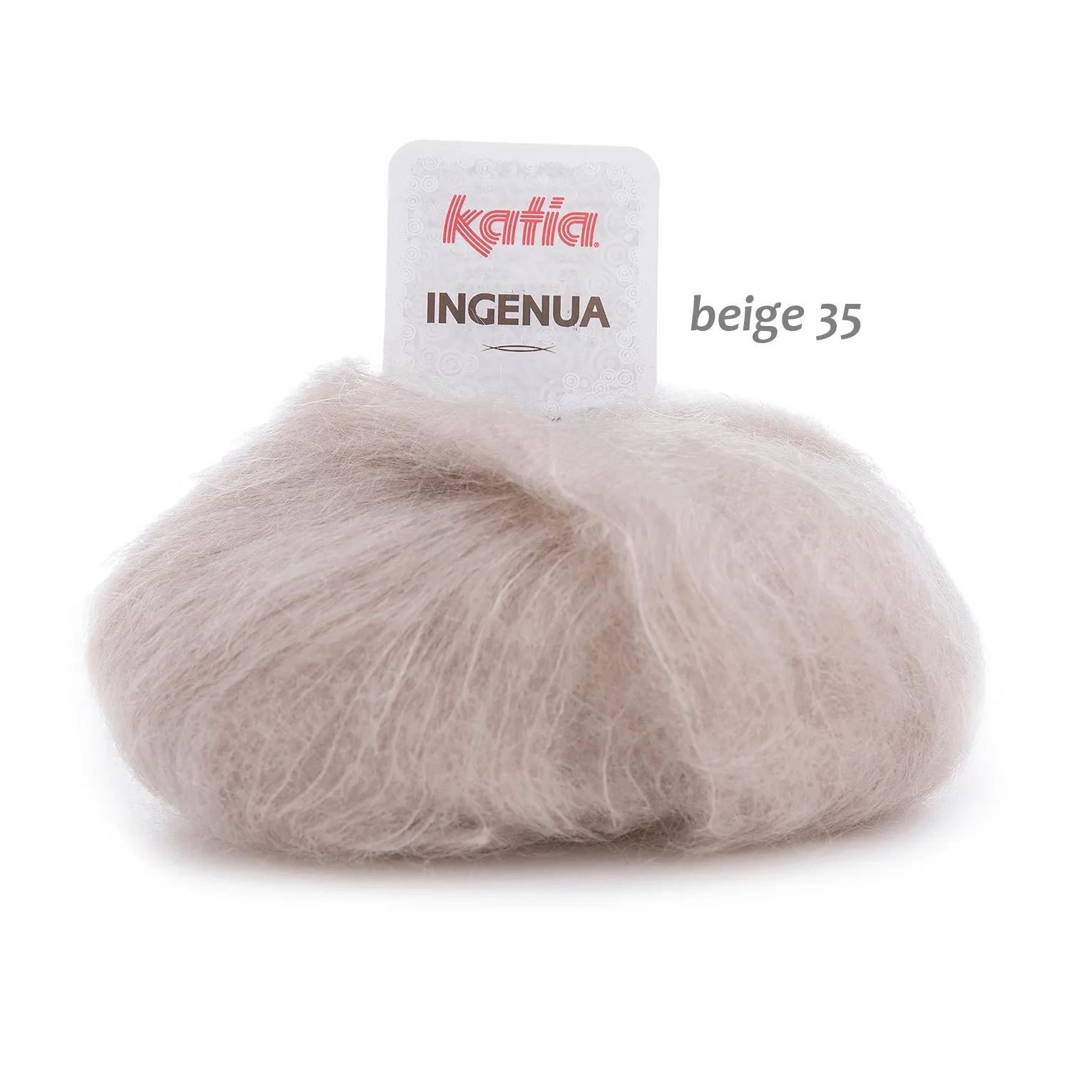 Knit Kit Strick - Weste aus weicher Mohair Wolle gestrickt für den Sommer