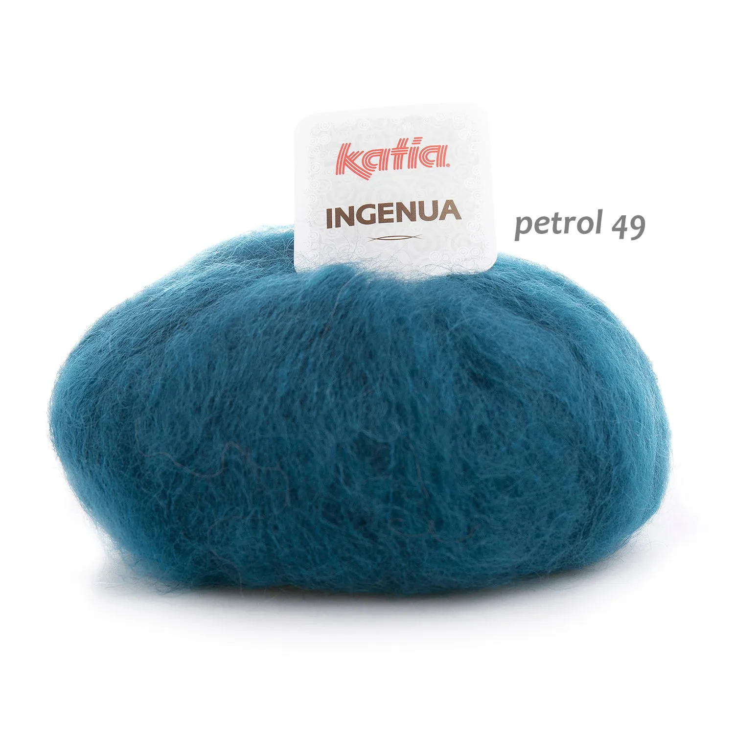 Knit Kit Strick - Weste aus weicher Mohair Wolle gestrickt für den Sommer