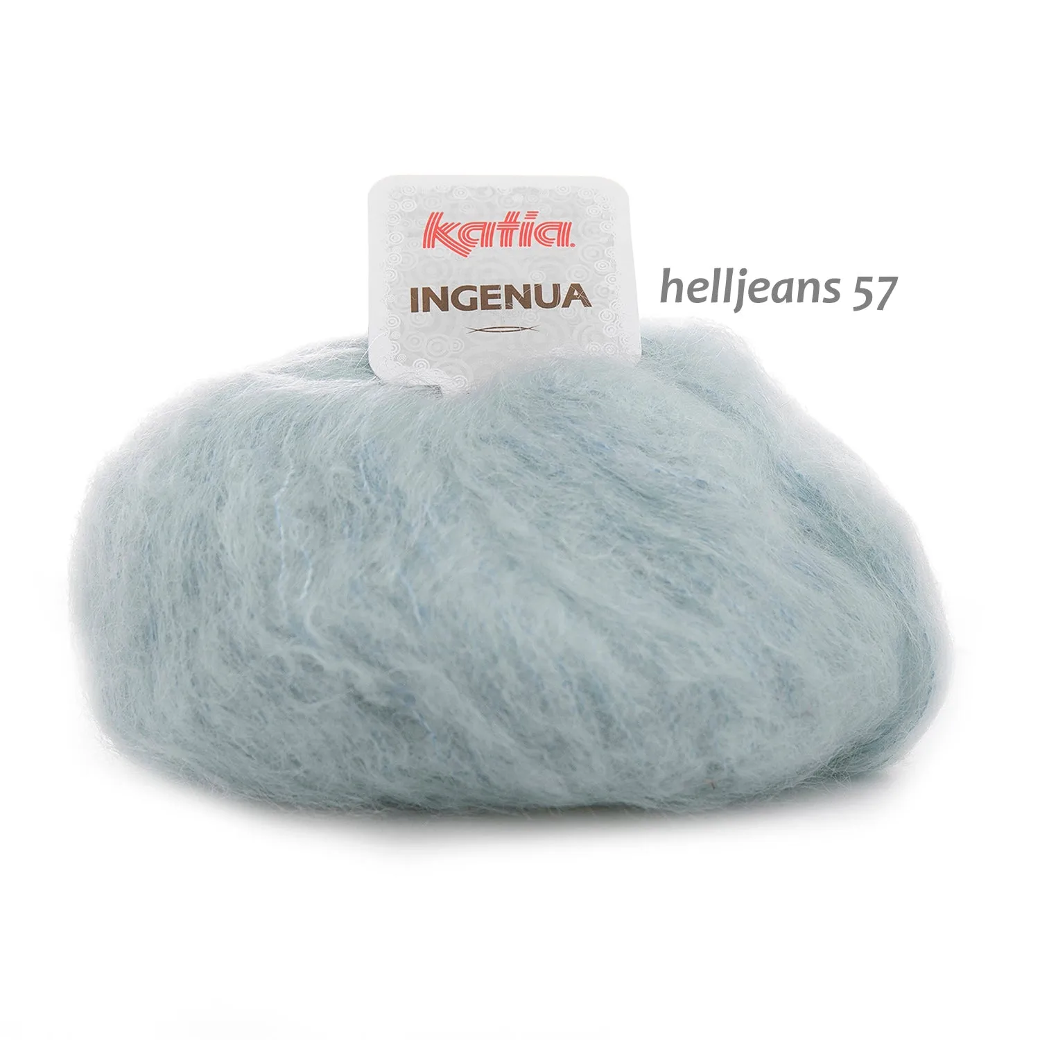 Knit Kit Strick - Weste aus weicher Mohair Wolle gestrickt für den Sommer