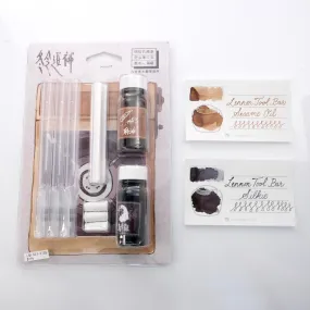 Lennon Tool Bar Duo Ink and Markers Set - Sesame Oil & Silkie
