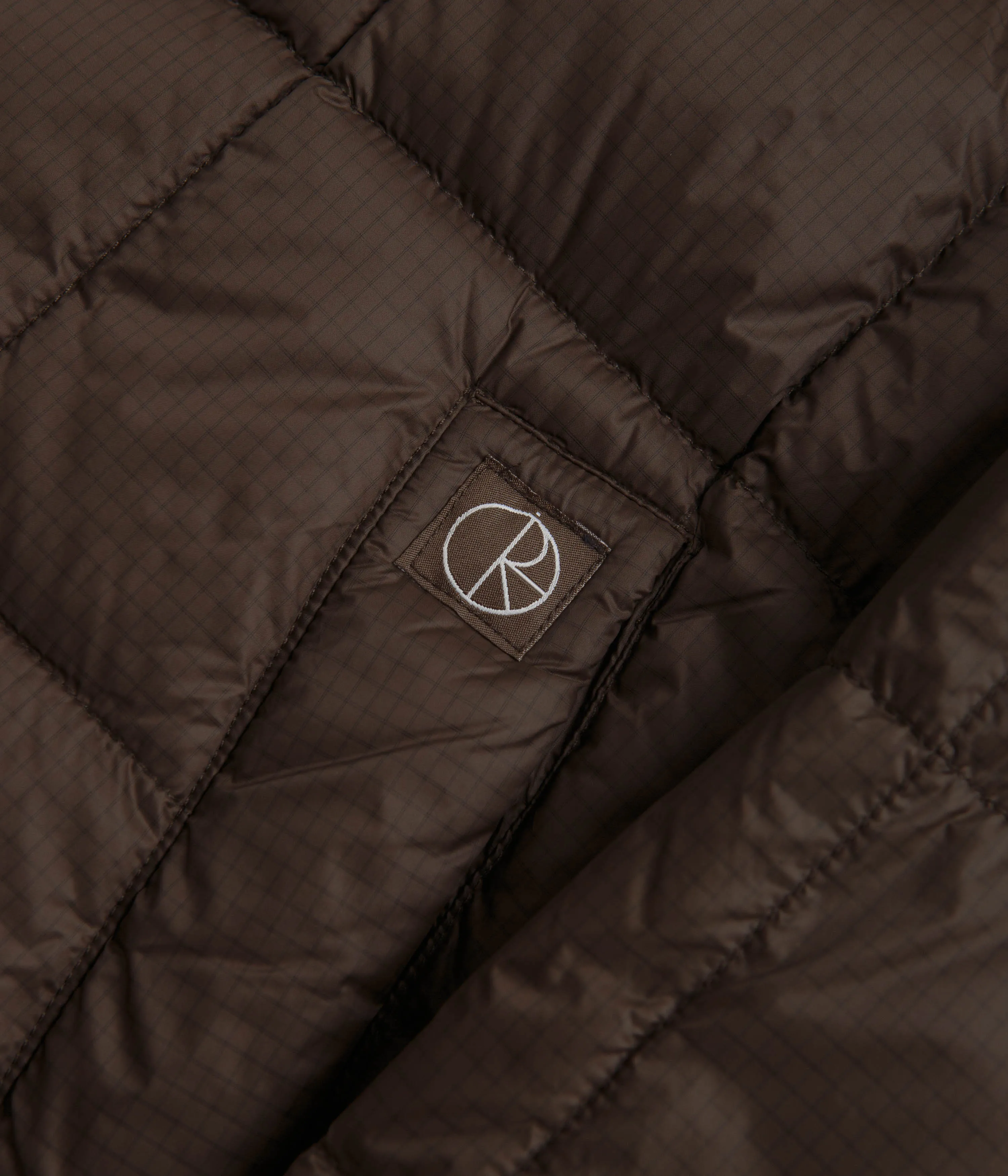 Polar Lightweight Puffer Jacket - Brown