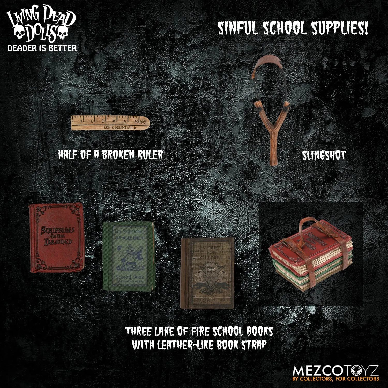 [Pre-Order] Mezco Toys - Omen 2 Damien - Living Dead Doll
