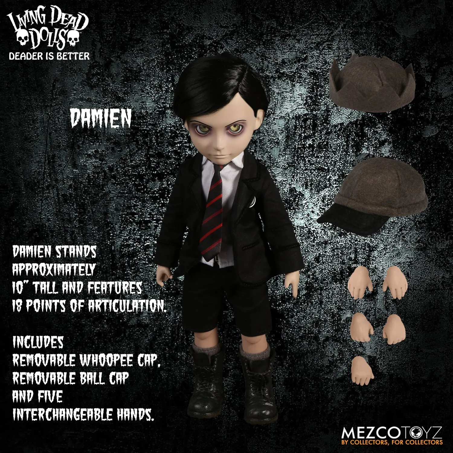 [Pre-Order] Mezco Toys - Omen 2 Damien - Living Dead Doll