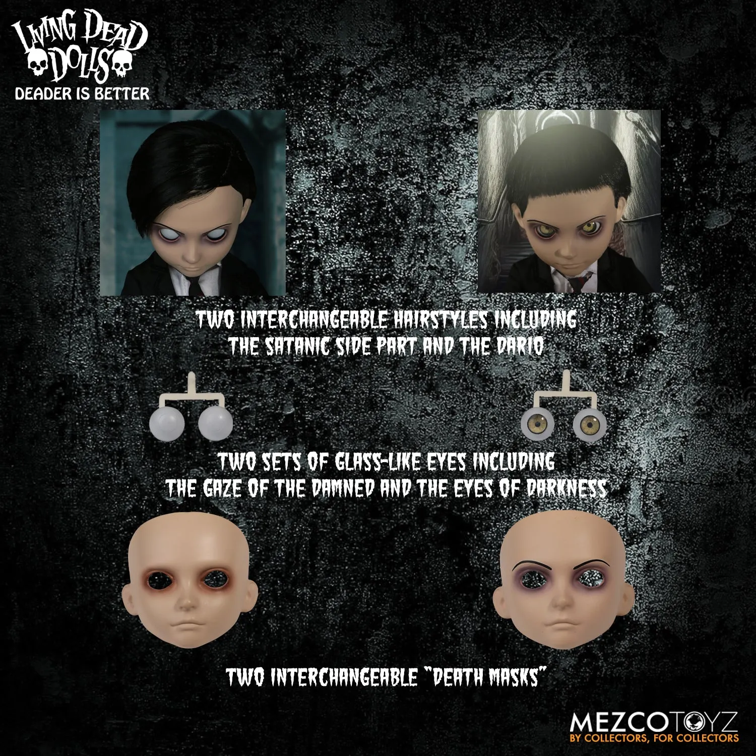 [Pre-Order] Mezco Toys - Omen 2 Damien - Living Dead Doll