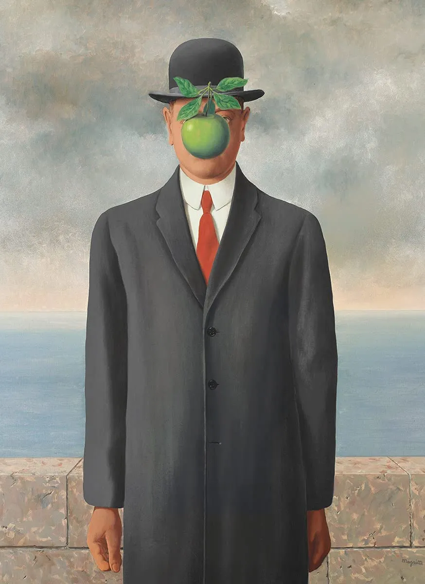 Puzzle 1000 Pieces - Son of Man by Rene Magritte Jigsaw Puzzle 6000-5478