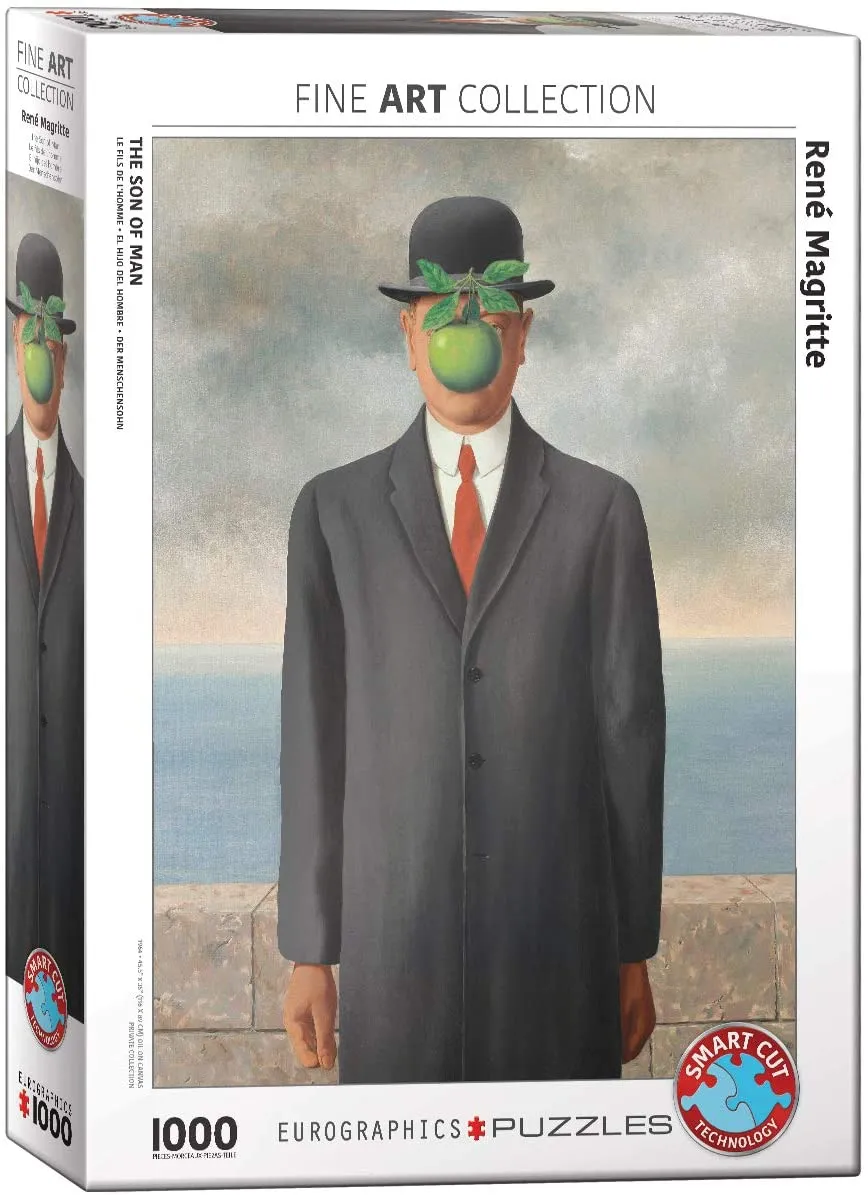 Puzzle 1000 Pieces - Son of Man by Rene Magritte Jigsaw Puzzle 6000-5478