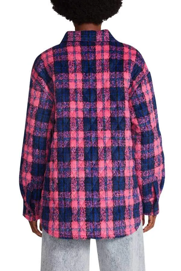 Steve Madden Belle Plaid Shacket