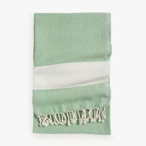 Turkish Towel Diamond in Thyme