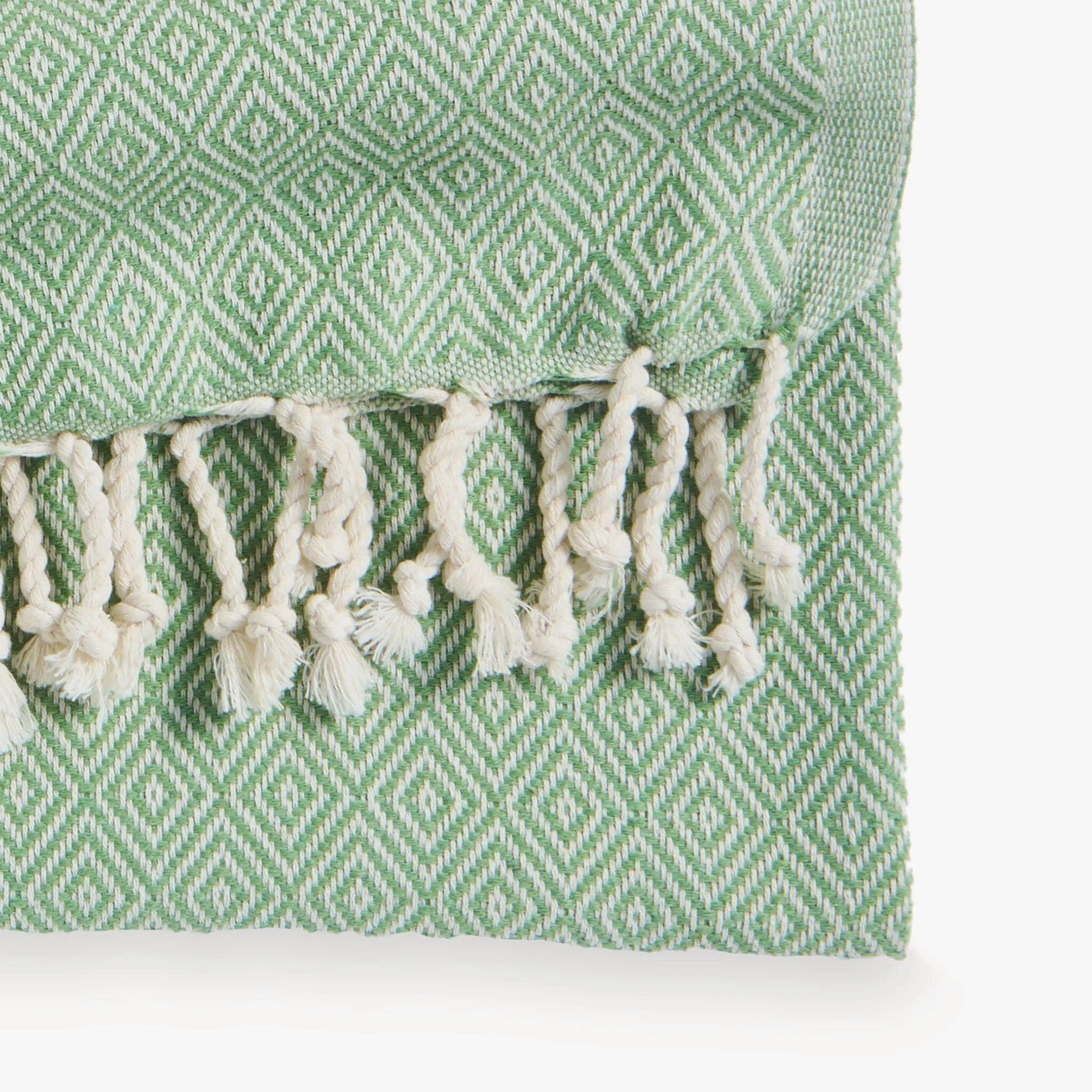 Turkish Towel Diamond in Thyme