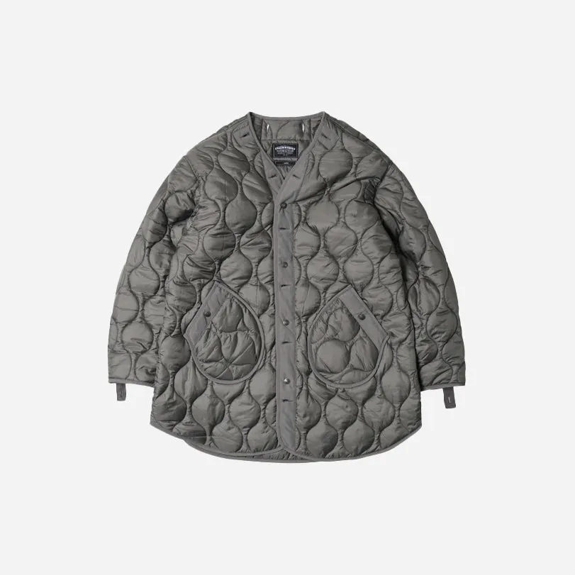 VINCENT M65 FISHTAIL COTTON 2 IN 1  PARKA AND LINER JACKET - GREY