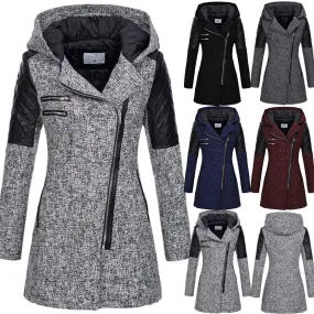 Woman Jackets Winter Coat Warm Slim Jacket